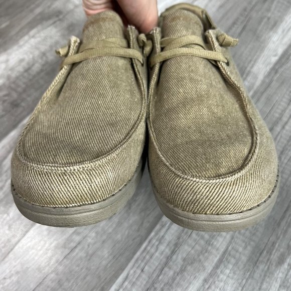 Skechers Melson Raymon Slip on Shoes Tan - Picture 5 of 10